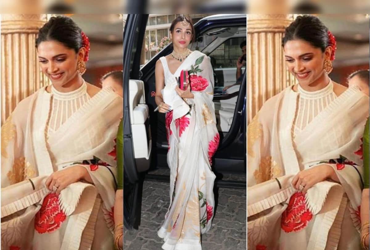 Malaika Arora takes style inspiration from Deepika Padukone Who wore this saree better