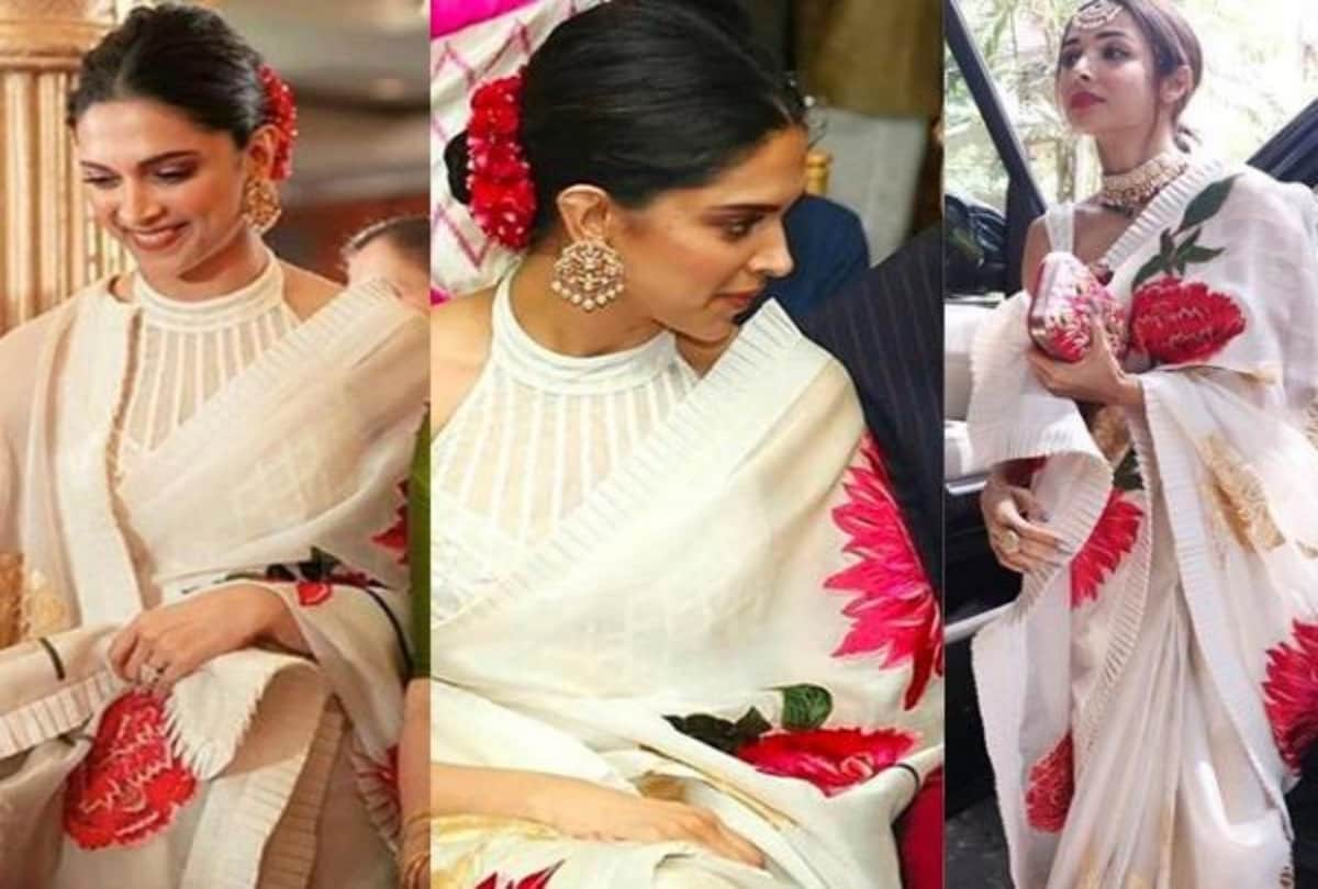 Malaika Arora takes style inspiration from Deepika Padukone Who wore this saree better