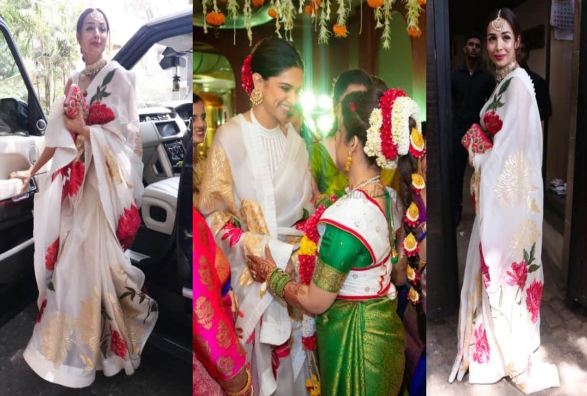 Malaika Arora takes style inspiration from Deepika Padukone Who wore this saree better