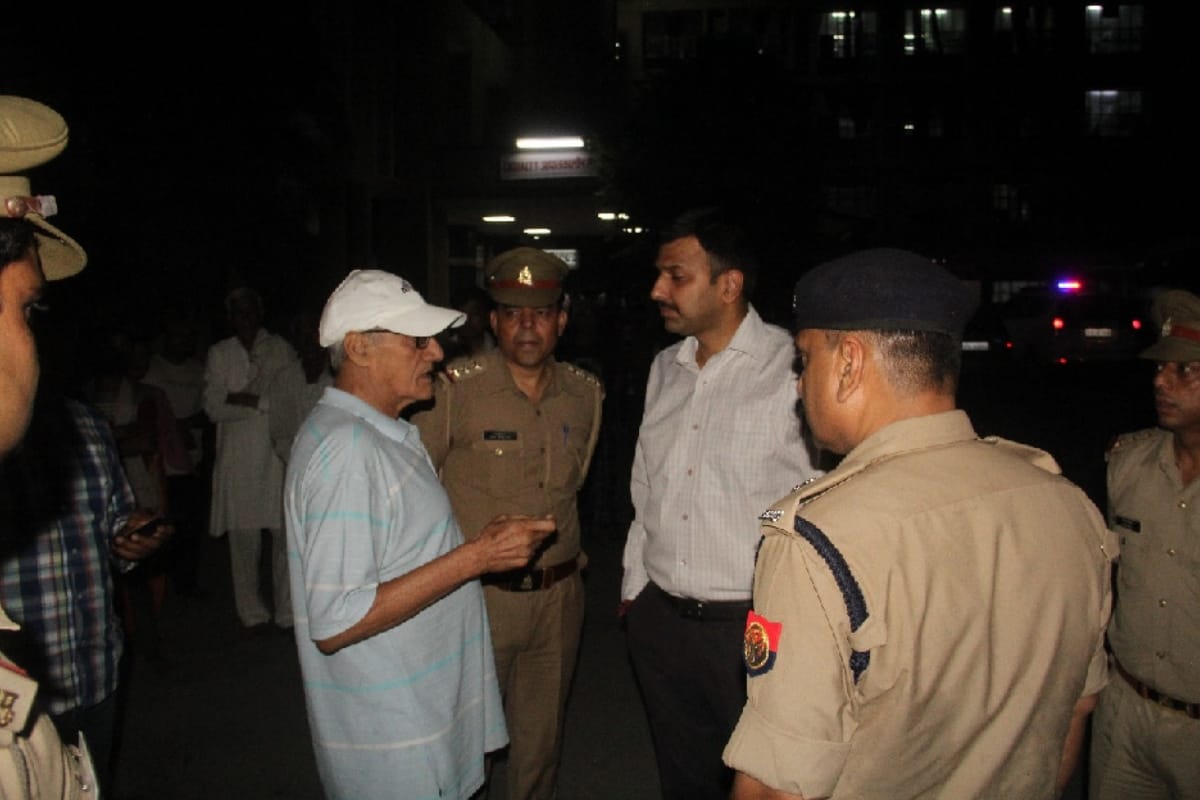Bouncer shot dead in subharti university Meerut