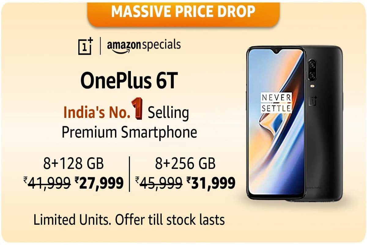 Amazon Fab Phones Fest: OnePlus 6T at Rs 14,000 discount, Deals on Mi A2, iPhone X, iPhone XR