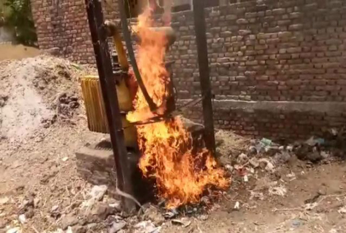 highest recorded temperature 50 degree in mathura on monday