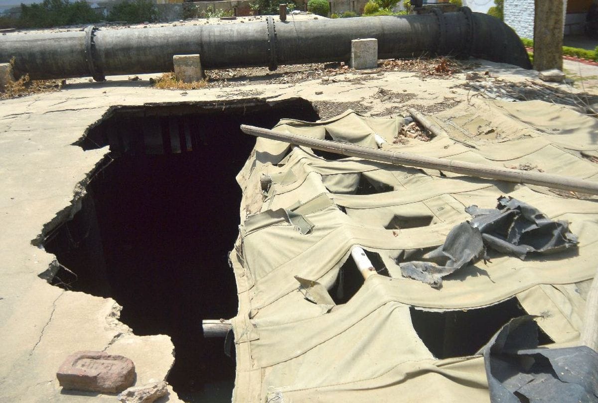 dirty drinking water supply in Agra