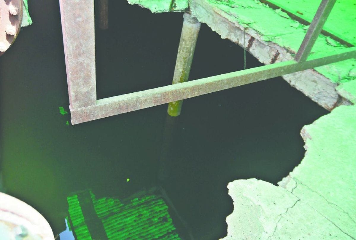 dirty drinking water supply in Agra