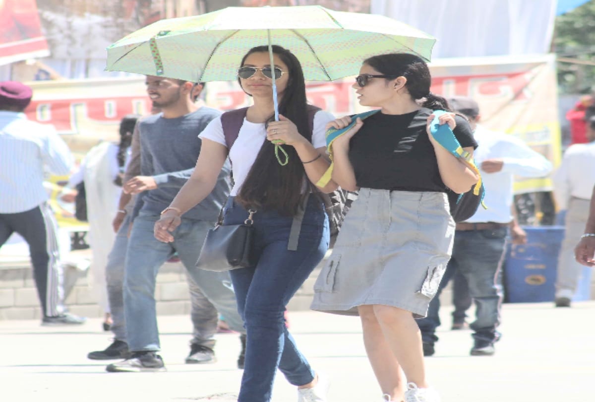 temperature reached 45.2 degree celsius after 14 years in una Himachal