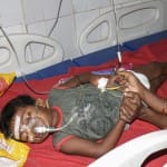 मुजफ्फरपुर में दिमारी बुखार से पीड़ित बच्चा (फाइल फोटो)