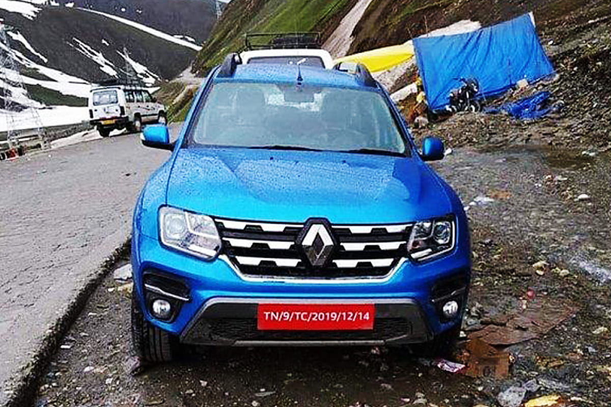 2020 Renault Duster facelift spied undisguised ahead of India launch
