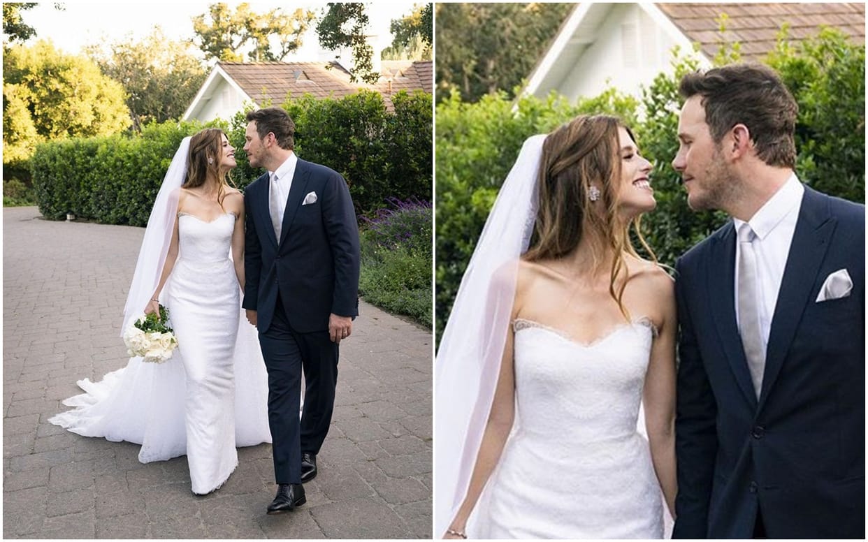 Avengers: Endgame Actor Chris Pratt shares 1st official pic of his wedding