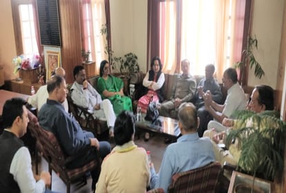 himachal congress incharge rajni patil press conference in shimla