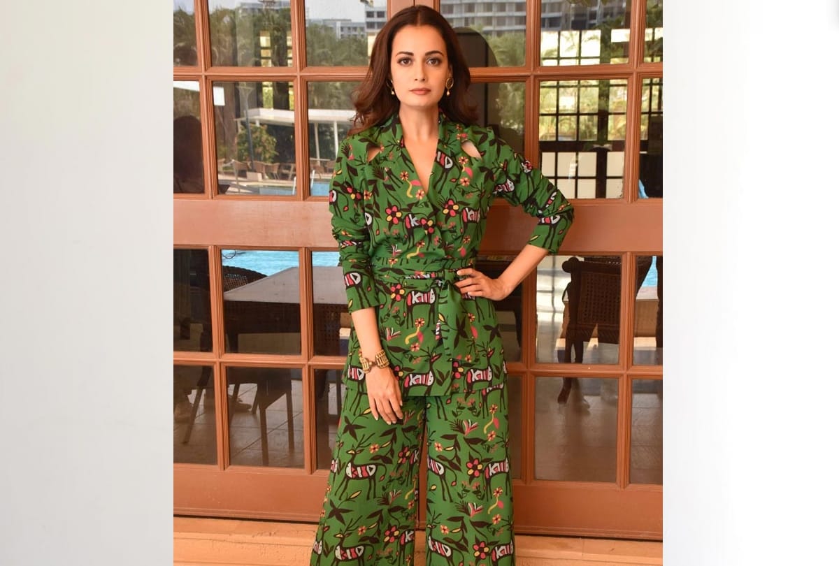 CRPF attack BJP leader Sambit Patra and actress Dia Mirza argument on social media over child photo