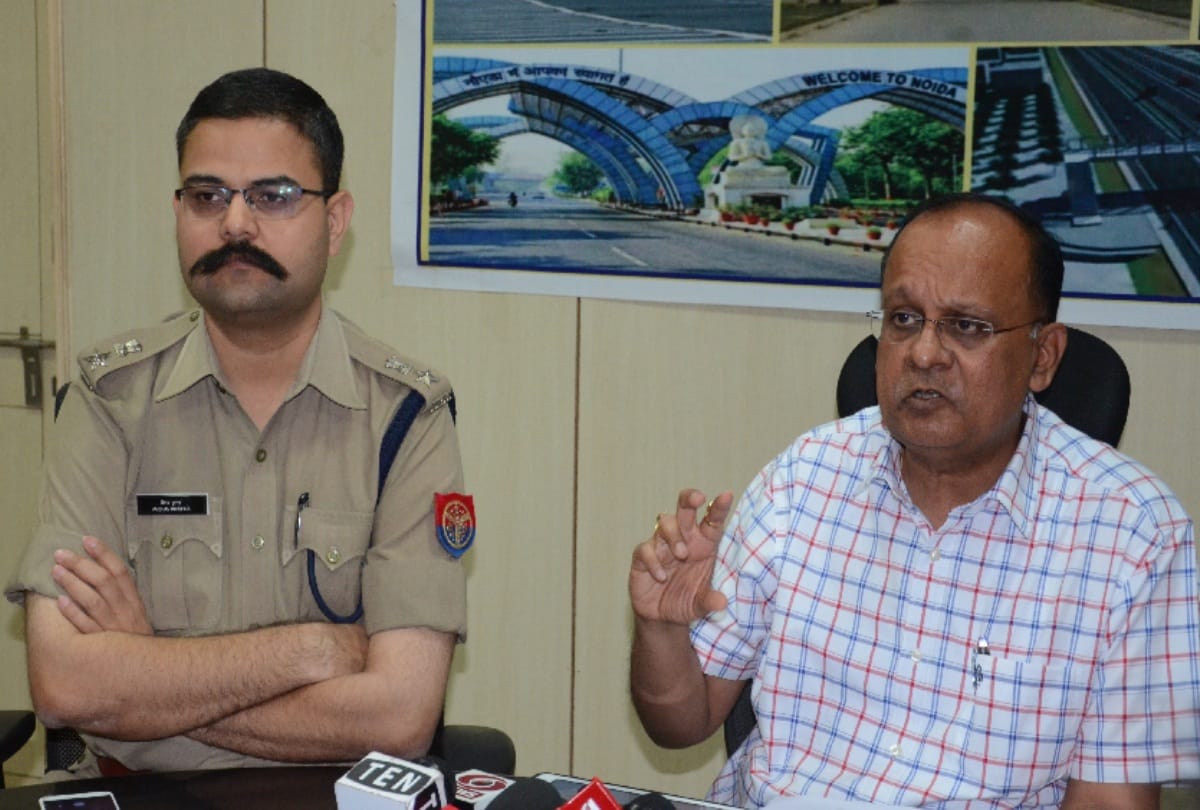 noida dm ssp clarifies action on nation live channel was not done in any pressure