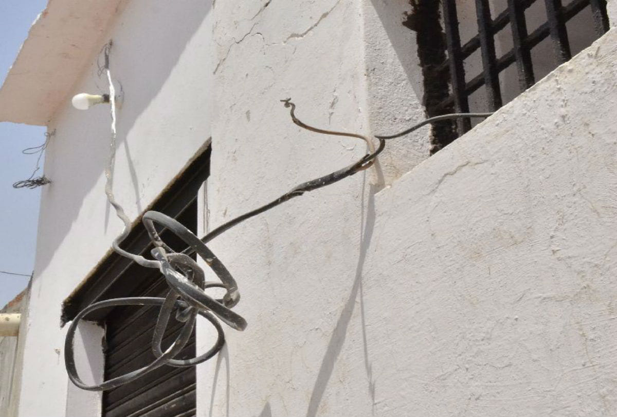 two young man dies of electric shock in mainpuri