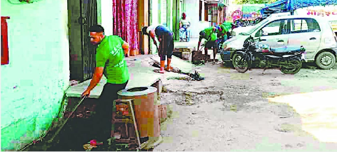 Cleanliness started in Tanakpur