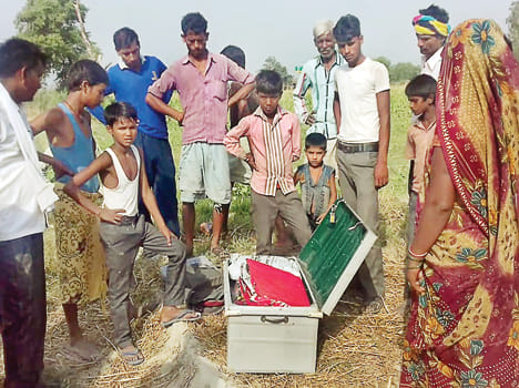 Millions of theft of two houses including village head