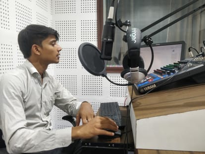 Mangalayatan University has been started a Community radio