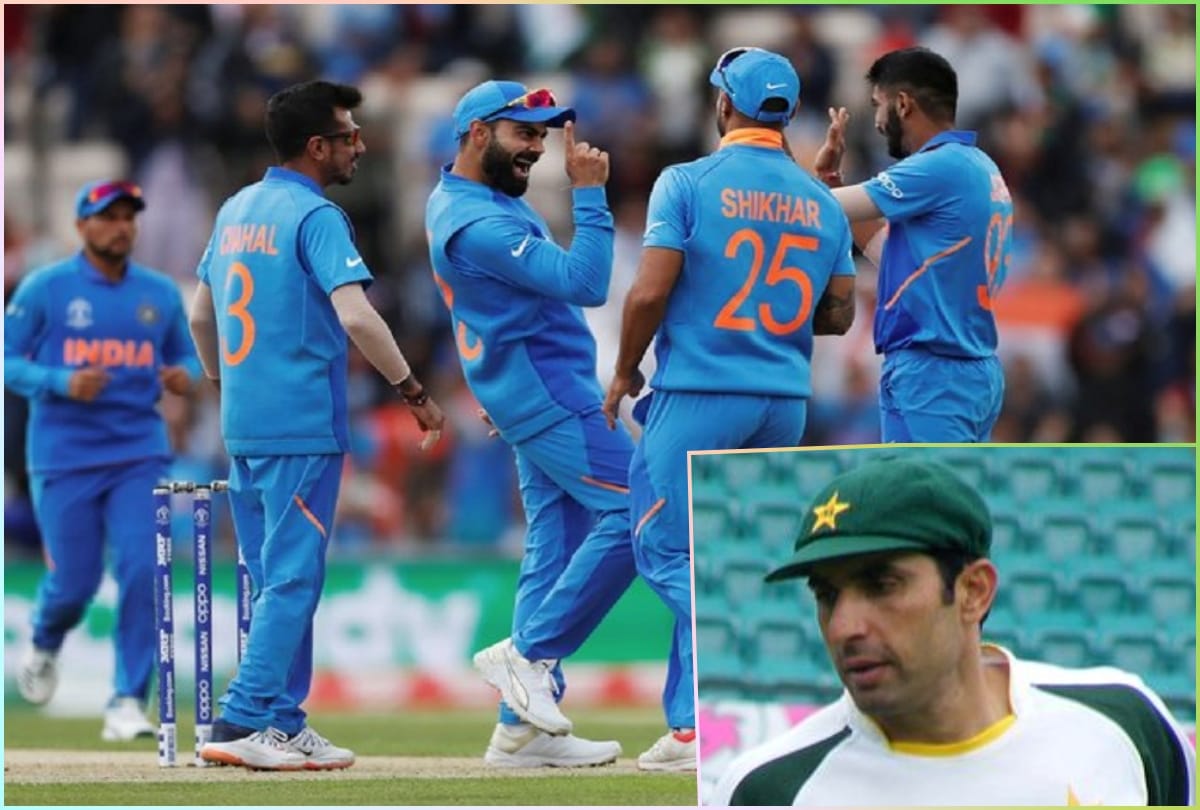misbah ul haq says india and england are two top team in cricket world cup 2019