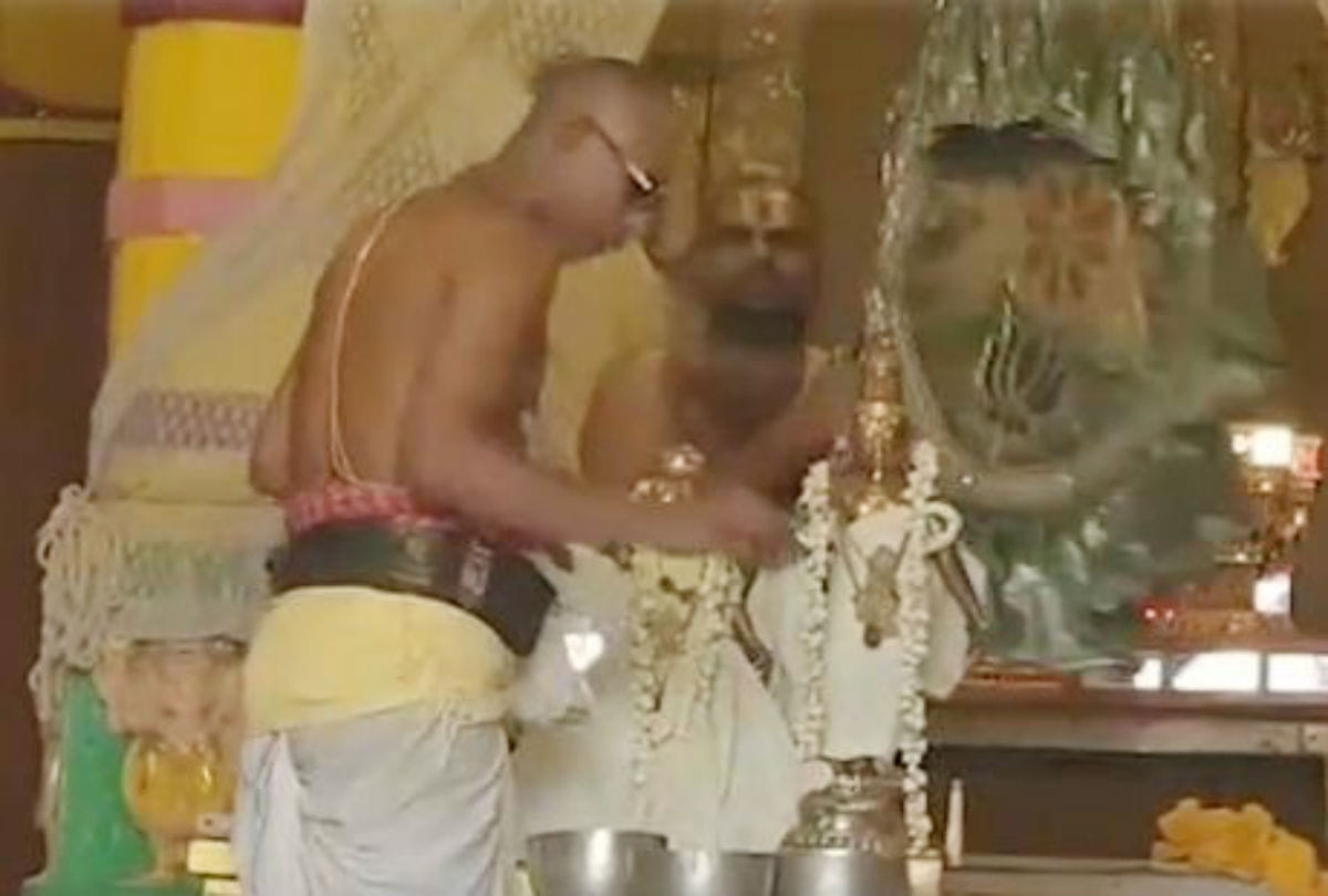 vasant utsav start at rangnath temple vrindavan in summer season