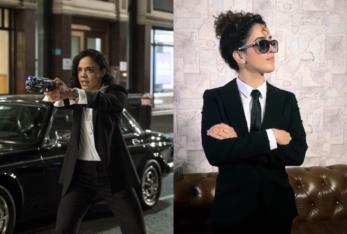 Special Interview Of Sanya Malhotra who gave her voice on Tessa Thompson film MIB International