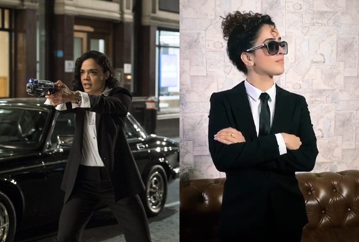 Special Interview Of Sanya Malhotra who gave her voice on Tessa Thompson film MIB International