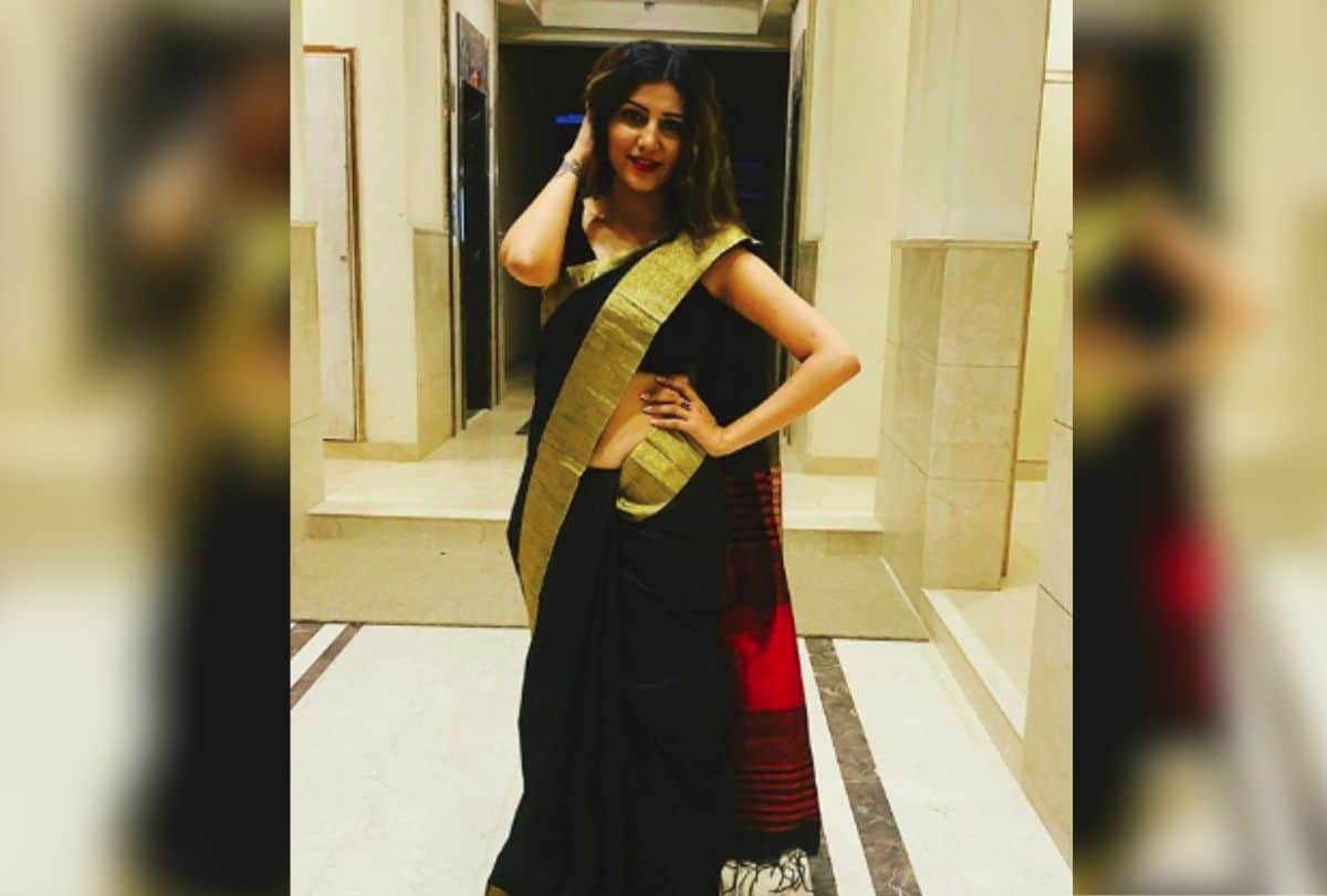 sapna choudhary look in saree users asked is she pregnant