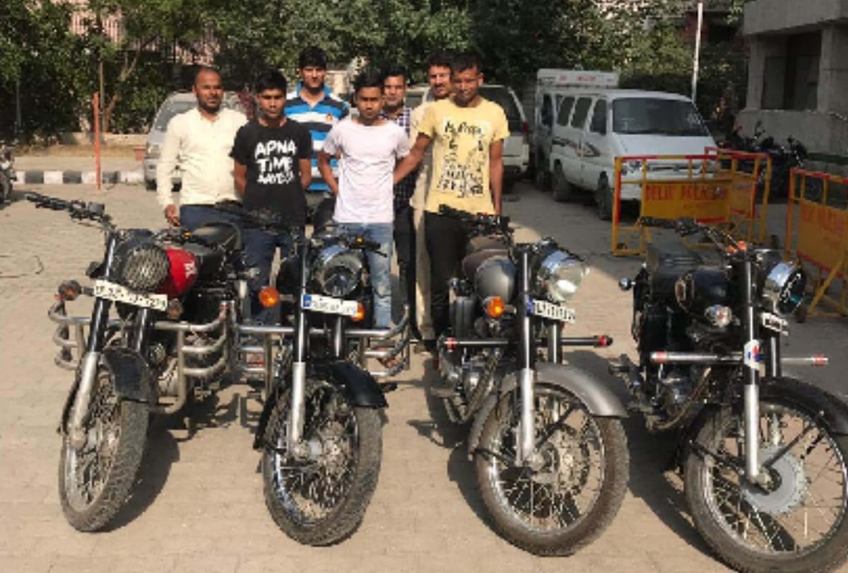 delhi police arrested three car thieves