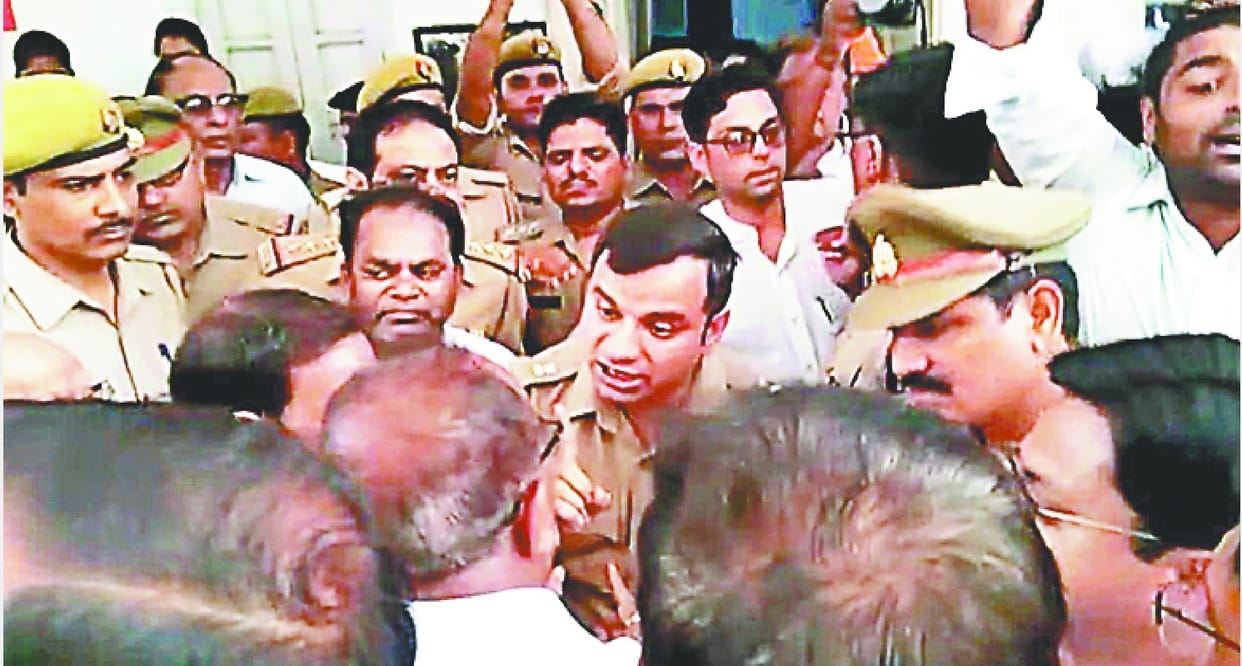 Submitted by lawyers at Muzaffarnagar SSP office