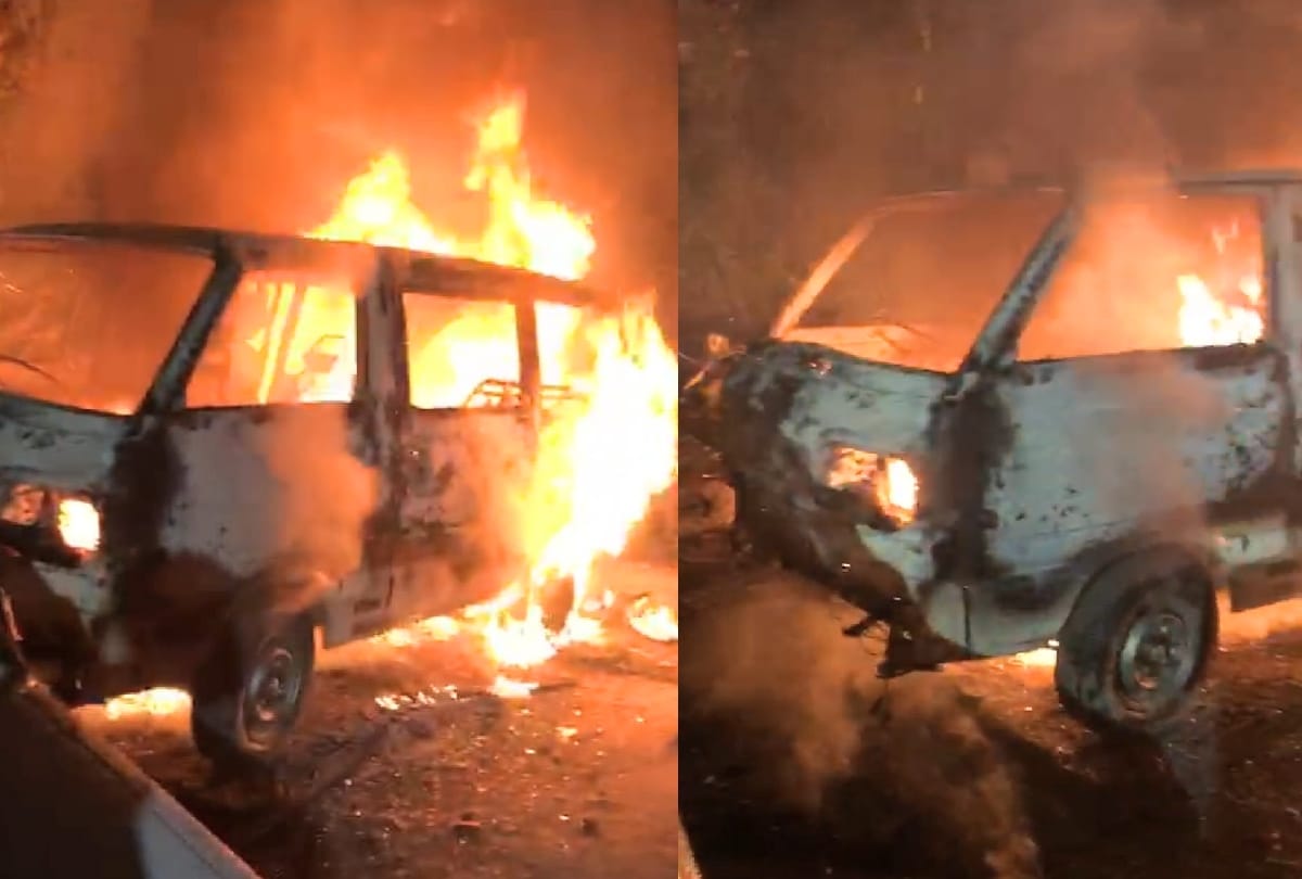 Anti social elements set three vehicle on fire in shimla city