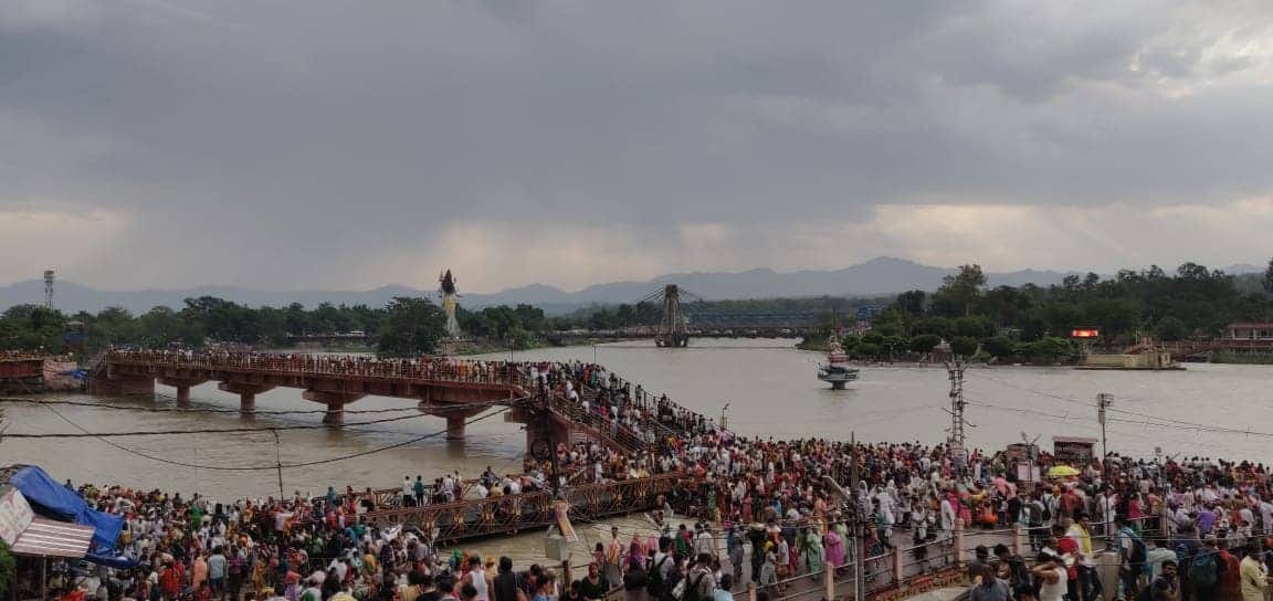 Ganga Dussehra 2019: devotee huge rush for ganga snan haridwar