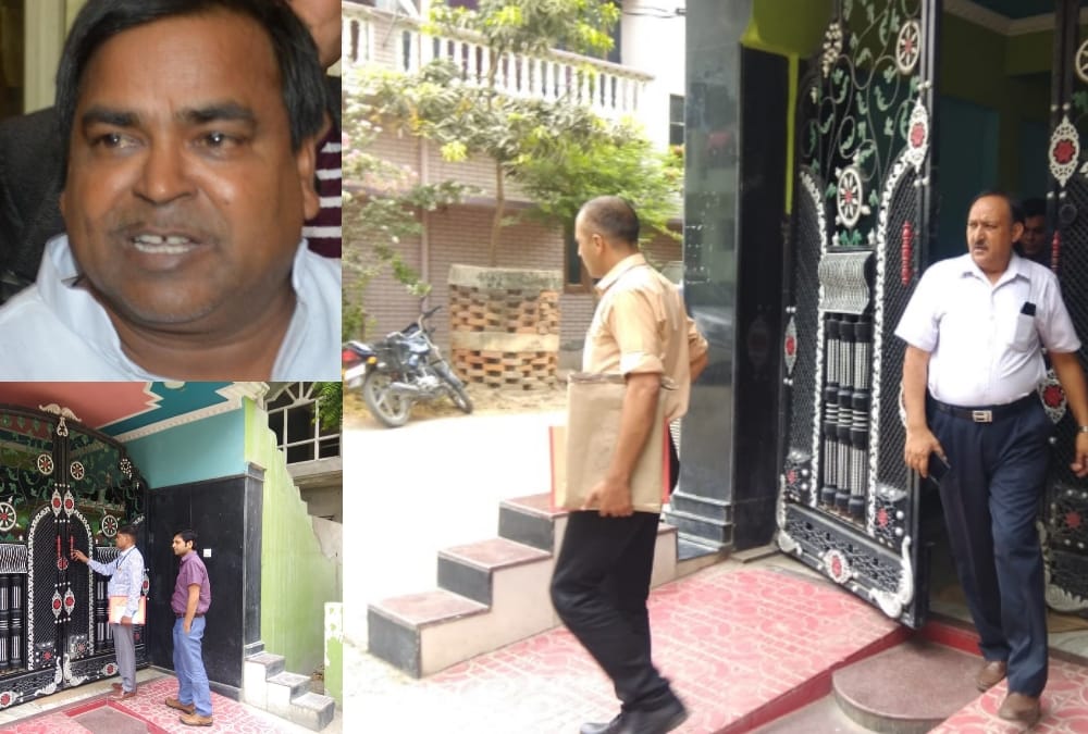 cbi raid in officers and political leaders places in connection with illigal mining.