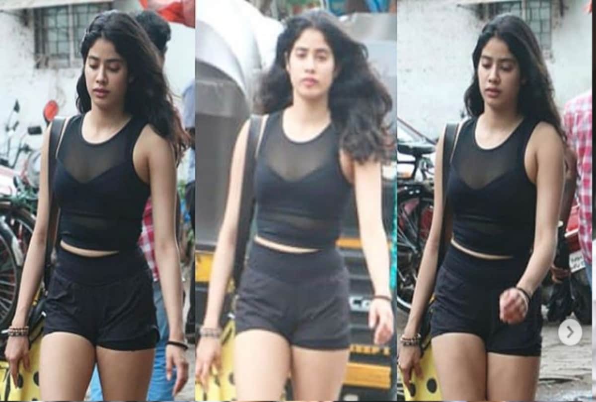 Janhvi Kapoor latest all black gym avatar will make your jaw drop