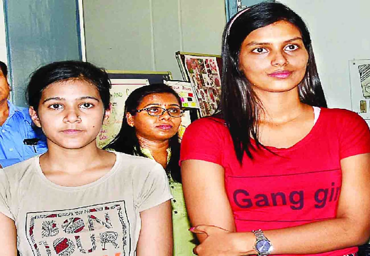 Shivangi Nift and sukriti Selected in Northern India Textile Research Association