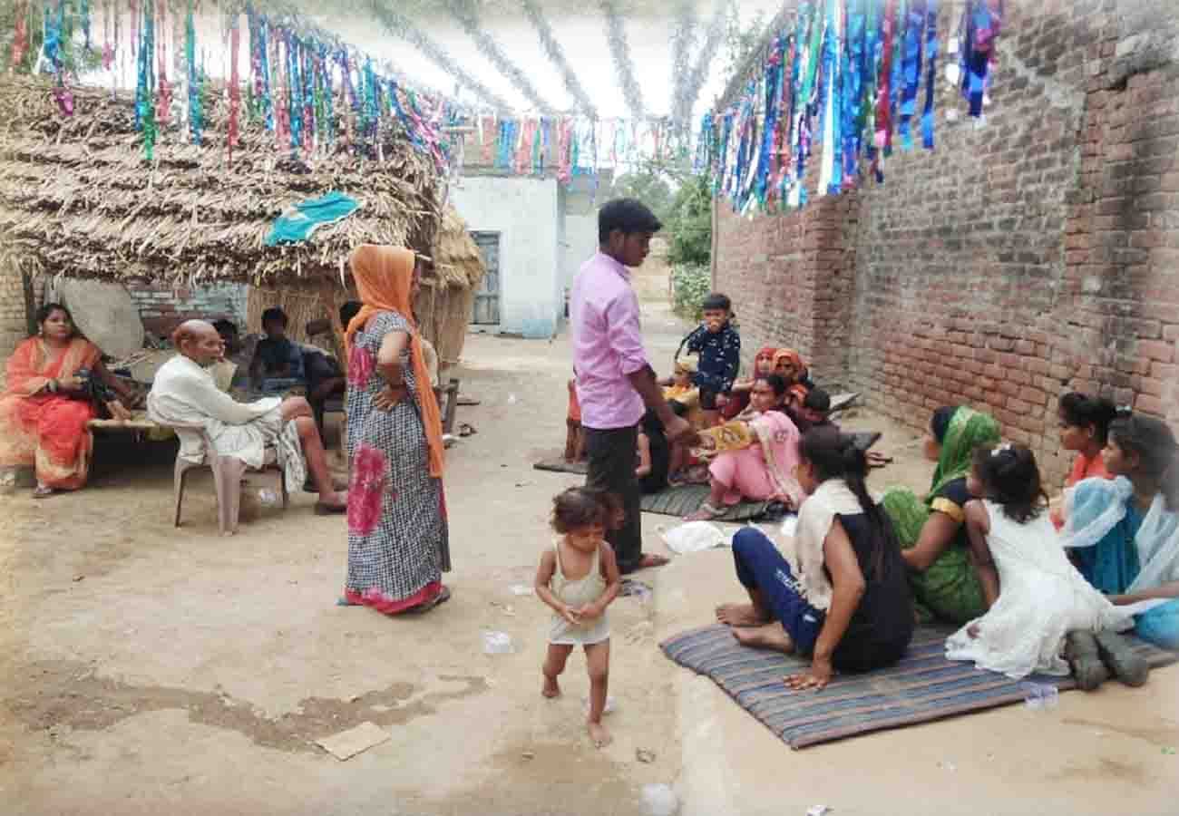 groom shot dead in auraiya after dispute