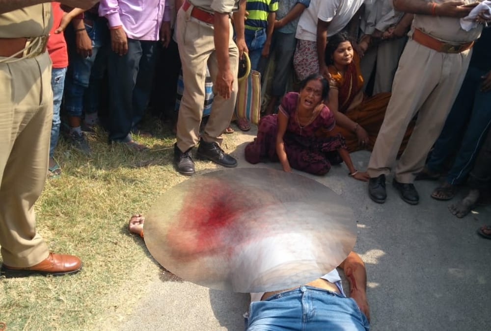 A man murdered faizabad ambedkarnagar border.