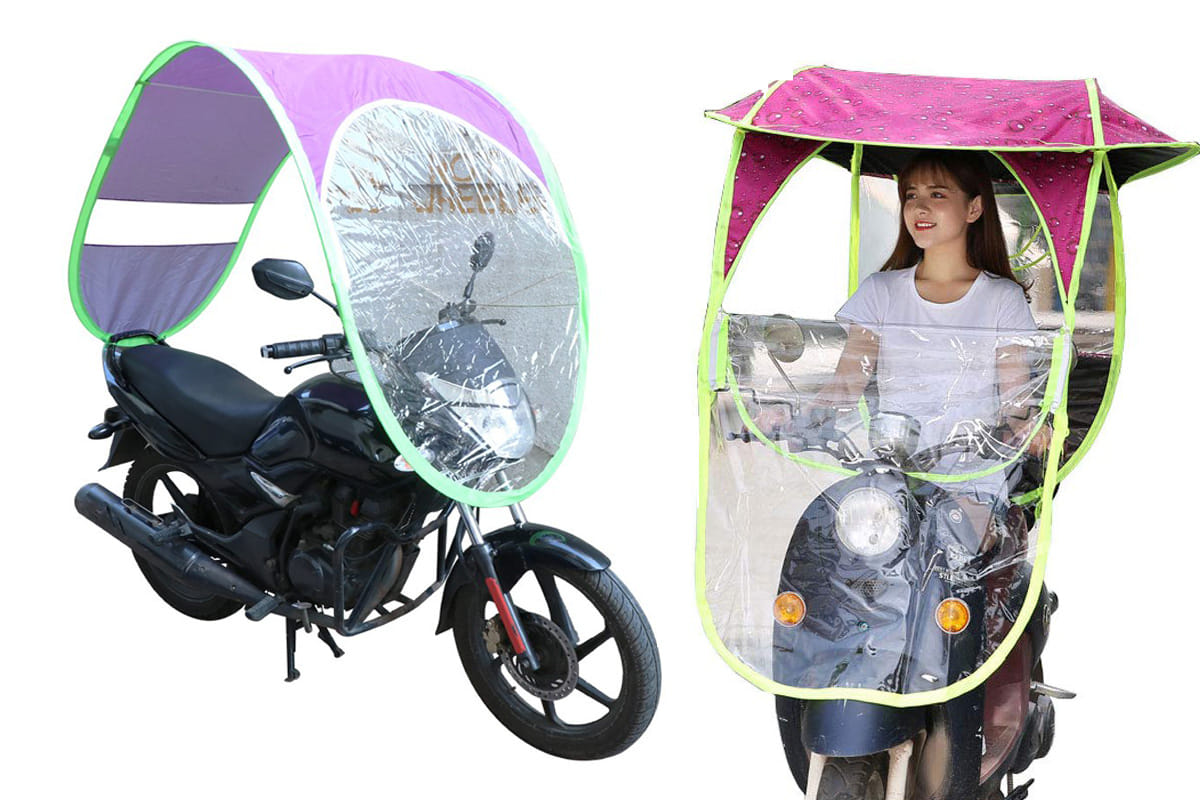 rain and sunroof cover for bike and scooter must buy it