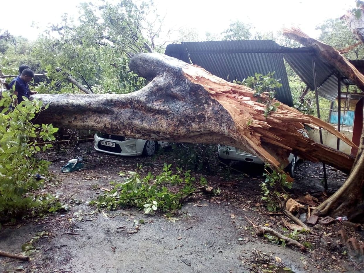 Cyclone Tauktae : in uttarakhand cloud burst and thunder storm alert today