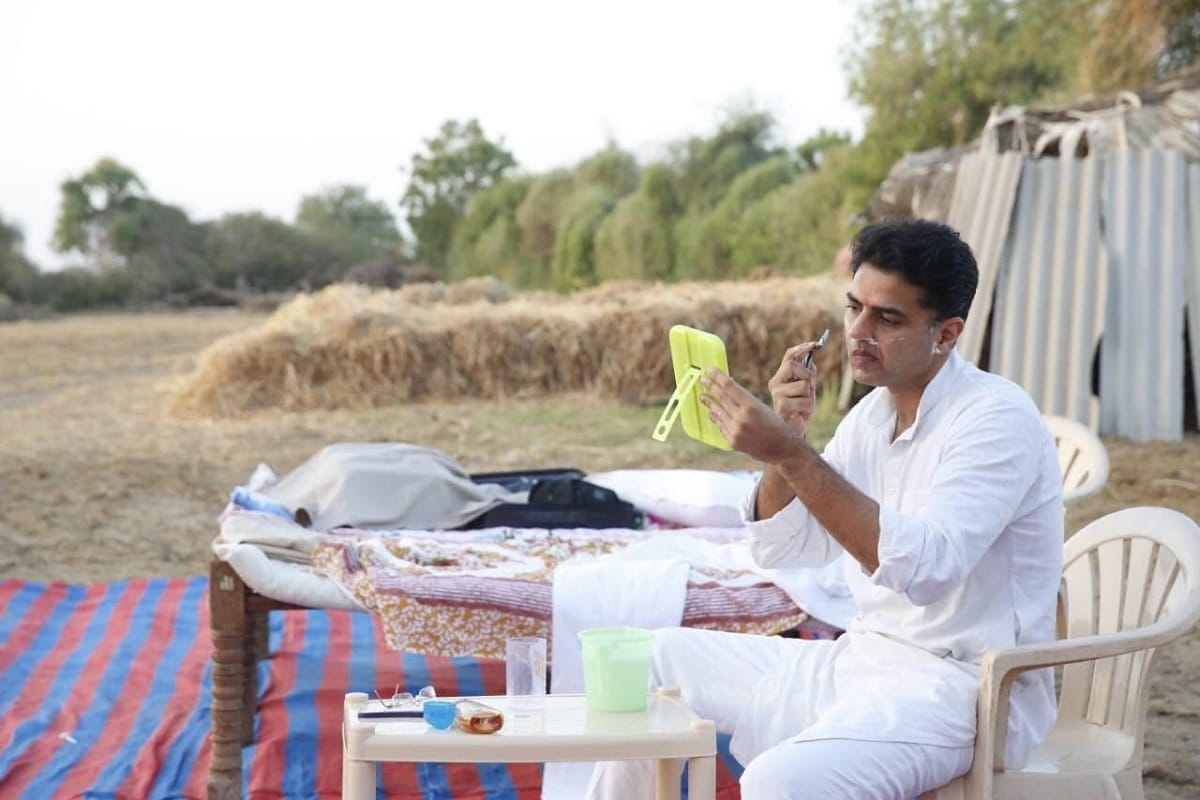 Rajasthan Deputy CM Sachin Pilot is living in a village, will COngress party do so