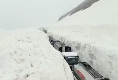 HRTC bus will ply after eight months on longest and highest route of india