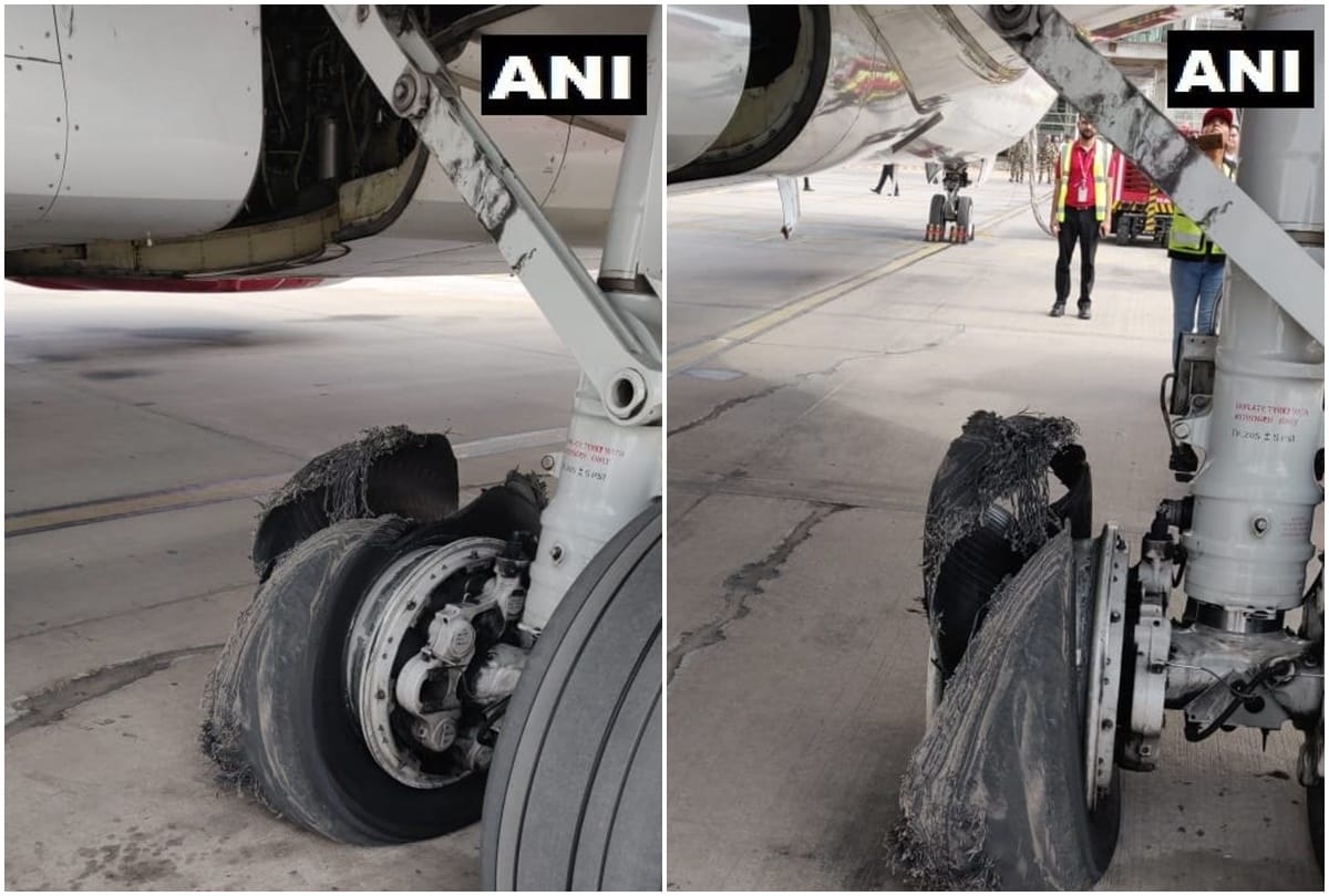 Emergency landing of SpiceJet Dubai Jaipur SG 58 flight took place at Jaipur airport