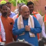 भाजपा मुख्यालय पहुंचे गृहमंत्री अमित शाह