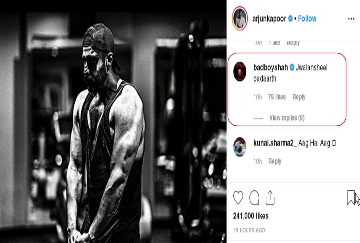 Arjun Kapoor posted hulk Sort of Body Photo, User said is it constipation