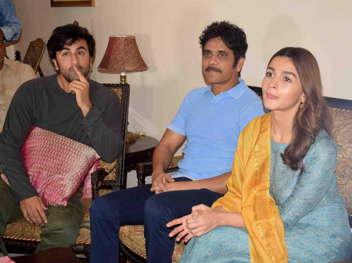 Ranbir Kapoor Alia Bhatt Nagarjuna Starts shoot for Brahmastra