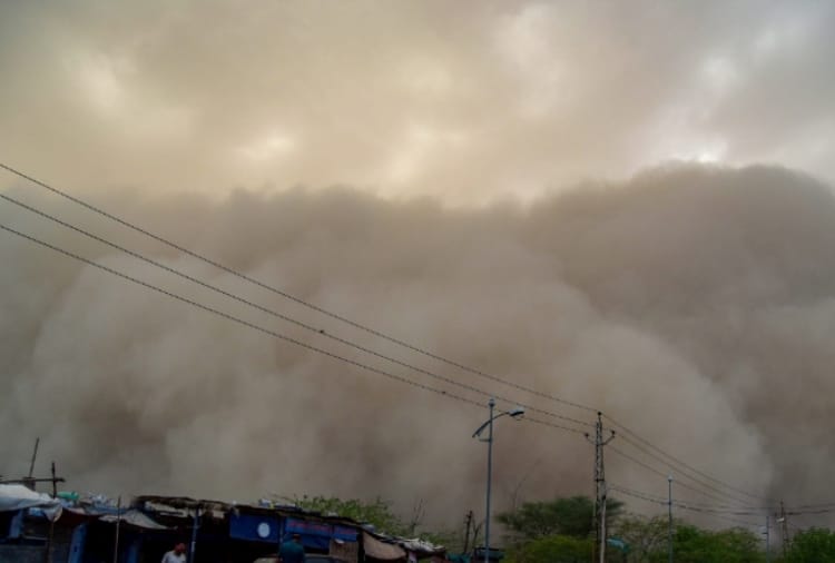 Chance of rain and thunderstorm in Haryana next 6 days