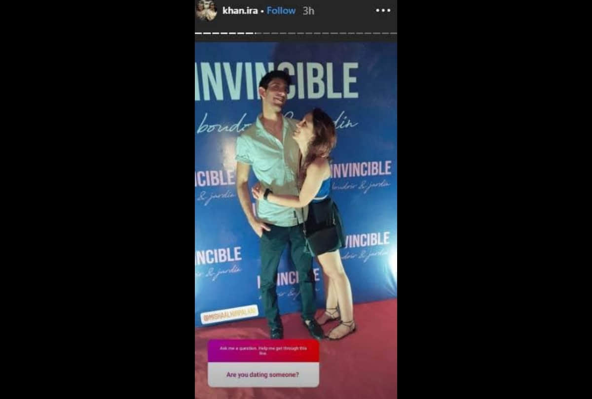 Aamir Khan daughter Ira Khan shared new picture with boyfriend says Everything will be okay