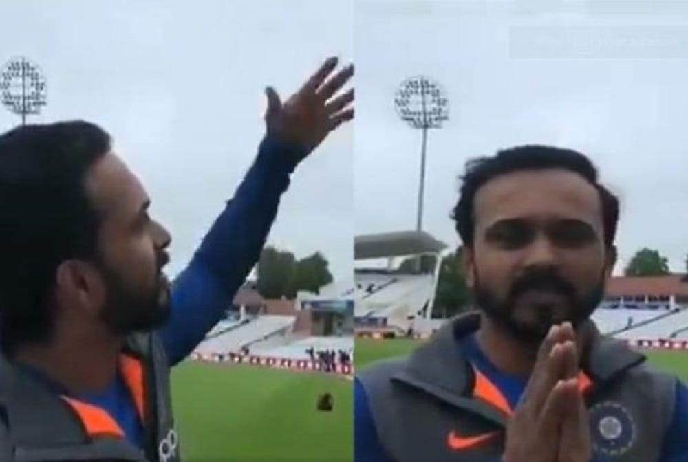 Kedar Jadhav pleads rain gods to move from Nottingham to drought-hit Maharashtra, ind vs nz match 