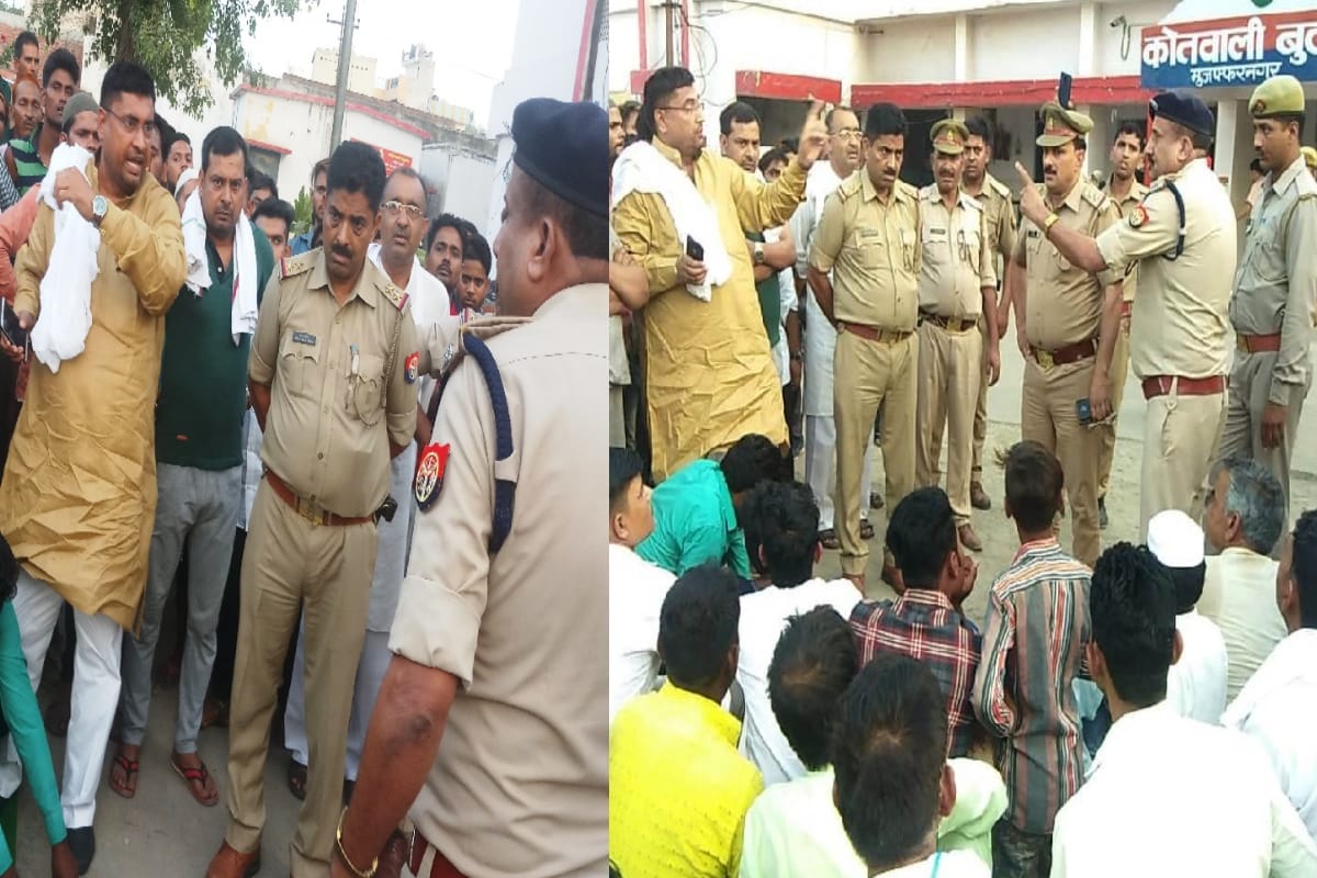 Attack on police team while reach to arrest the badmash in Muzaffarnagar