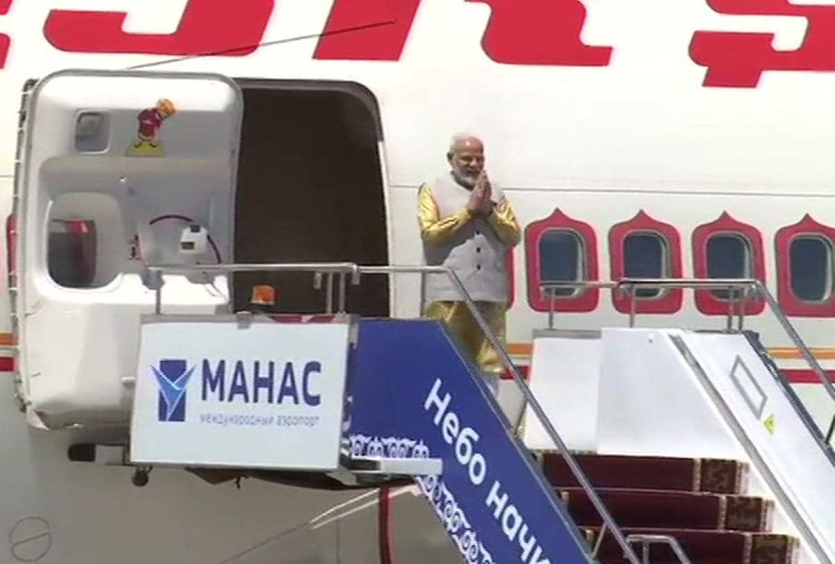 Narendra Modi departs for Bishkek in Kyrgyzstan for Shanghai Cooperation Organisation summit