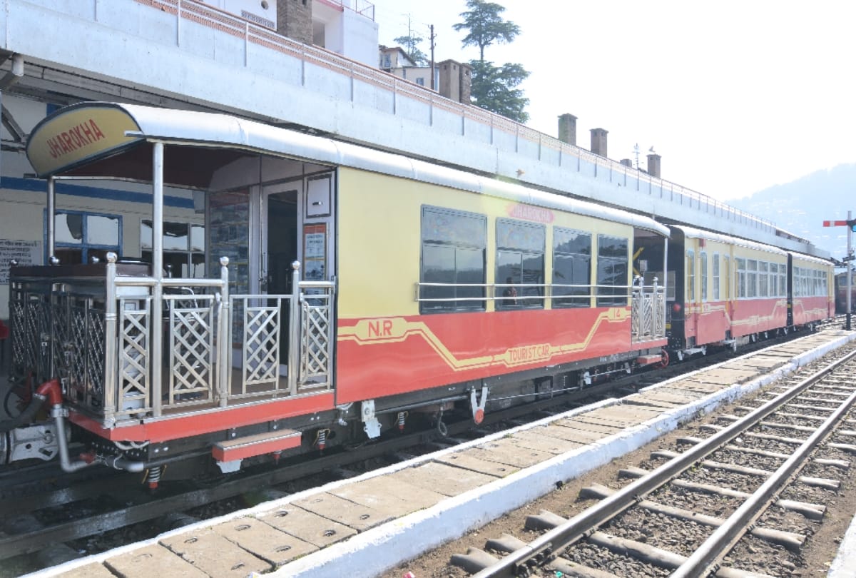 kalka shimla train: booking for rail motor car started