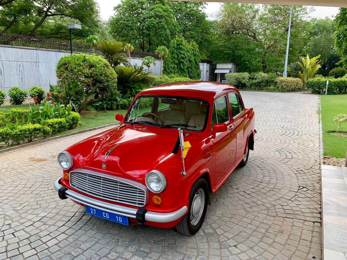 german ambassador to india walter j lindner lover hindustan ambassador car