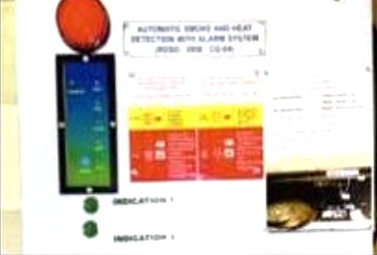 smoke fire detector will install in AC bogies of trains