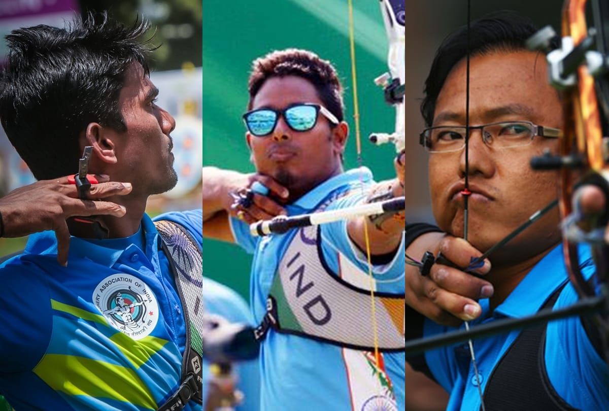 Indian mens archery team won silver medal in world championship